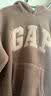 GAP男女装仿羊羔绒贴布绣抓绒卫衣套头上衣609065 米色 L (175/96A)亚洲尺码【偏大,建议拍小一码】 实拍图