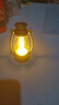 【露营灯】创意复古手提小夜灯网红迷你氛围小马灯桌面摆拍油灯 复古手提小夜灯【金色1个】 实拍图