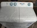 海尔（Haier）双桶洗衣机半自动 家用大件洗 12公斤大容量 一级能效省水电 以旧换新 双缸 原厂品质XPB120-81D2 实拍图