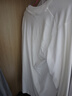 优衣库男装女装柔软圆领T恤/休闲长袖上衣25秋冬新款479783 00 白色 M /170/92A 实拍图