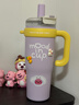 物生物保温杯女士水杯大容量巨无霸冰霸杯高颜值吸管杯学生杯子生日礼物 实拍图