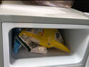 华宝小冰箱小型家用出租房用冷藏冷冻两用一级能效节能省电迷你宿舍寝室办公室二门电冰箱 【一级能效】76L银色【三天不到一度电】 实拍图