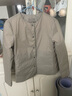 无印良品（MUJI）女式轻量羽绒便携式无领夹克羽绒服女款长袖25年冬季女装外套轻薄 浅米色 S （155/80A） 实拍图
