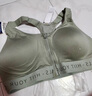 迪卡侬运动内衣大尺码强支撑一体式文胸快干橄榄绿L4729928 实拍图