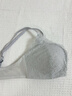 芬狄诗（fandecie）【贴贴杯】内衣女小胸不空杯微聚拢无钢圈舒适收副乳文胸FBW0042 经典款-灰绿色GYG 75B 实拍图