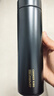 炊大皇 保温杯 316L医用级不锈钢茶水分离商务便携保温杯 黑色 490ml 实拍图