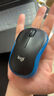 罗技（Logitech）M196 无线蓝牙鼠标 办公鼠标 笔记本商务办公家用 小巧便携 对称手型 石墨灰 实拍图