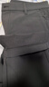 京东京造【加绒加厚】休闲裤男西裤子男士服装秋冬易打理西装裤男 黑色M 实拍图