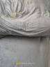 雅鹿 牛奶绒刺绣床上四件套冬季珊瑚绒法兰绒双面加绒被套床罩床单床 R轻羽-高级灰【防静电 加厚保暖】 1.8m四件套 床单款 -被套200*230cm 实拍图