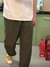 JEEP SPIRIT吉普裤子男秋冬季休闲裤男士宽松直筒阔腿潮弯刀工装裤运动长裤 实拍图