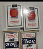 Bee小蜜蜂扑克牌德州扑克纸牌宽牌黑芯纸耐用一条装 12副（6红6蓝） 实拍图