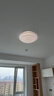 雷士（NVC）LED吸顶灯 现代简约卧室书房餐厅灯具语音智控圆形灯饰 实拍图