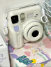 富士（FUJIFILM）拍立得mini SE学生款一次成像傻瓜相机男女学生款mini 7+/7s/7c升级版套餐含相纸 白色【云朵时光套装】 官方标配【配件盒含水晶壳相册肩带】 实拍图