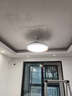 欧普（OPPLE）全光谱风扇灯吊扇灯LED一体智能Ra98卧室灯42寸品风1级能效包安装 实拍图