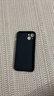 ALittleFlower【全网热销30W+不易发黄】适用苹果15plus手机壳iphone15plus保护套全包超薄磨砂防摔硅胶款午夜黑 实拍图