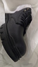 海澜之家HLA马丁靴男士休闲鞋秋冬工装鞋子男HAAGZM4AB70567 黑色加绒42 实拍图