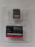 闪迪（SanDisk）256GB SD内存卡 4K V30 U3 C10 相机存储卡 读速200MB/s 写速140MB/s 微单/单反相机内存卡 实拍图
