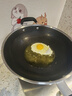 炊大皇炒锅有钛0氟不粘锅316L不锈钢不粘平底炒锅34cm 实拍图