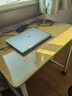 舒客艺家 电脑桌台式小户型小桌子家用学习桌写字办公书桌电竞长条桌子 木纹白架单桌80*50*74 加固电脑桌 实拍图