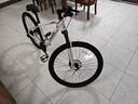 喜德盛山地自行车黑客500 X6铝合金车架27.5大轮径 油压碟刹24速变速 26款白/灰黑15.5寸(适合身高155-170cm） 实拍图