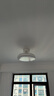 雷士（NVC）风扇灯餐厅吊扇灯led卧室北欧客厅灯三防 全光谱护眼 枕边风 荐！云逸36W/全光谱/IP65三防 实拍图