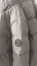 鸭鸭（YAYA）羽绒服男士短款秋冬季新款鸭绒连帽户外加厚商务休闲保暖上衣外套 绿灰色-YE3B705865W XL 实拍图