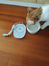 HELLOJOY猫咪加热宠物陶瓷碗恒温饮水碗狗狗食盆冬季保温 恒温加热400ML 实拍图