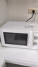 美的【京东仓次日达】微波炉家用 700W大火力 黄金容量20L 均匀加热 旋钮操控 易清洁 PM20A0 实拍图