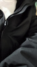 棉致冲锋衣户外秋冬季三合一夹克登山服男女防风防水外套男 黑色-男女同款（秋冬款） 2XL （130-145斤） 实拍图