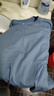 宜而爽【100%全棉 5A抑菌】T恤男士打底短袖汗衫罗纹纯棉内衣大码老头衫 实拍图