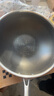 炊大皇 炒锅 304不锈钢炒菜锅煎锅 平底不粘炒锅32cm 可立可视盖不挑灶 实拍图