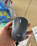 罗技（Logitech）M185鼠标 无线鼠标 办公鼠标 对称鼠标 黑色灰边 带无线2.4G接收器 实拍图