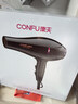 康夫（CONFU）电吹风机家用大功率2200W冷热风专业发廊级理发店恒温吹风筒机KF-8953 【大风力推荐】1亿负离子升级款 黑金 实拍图