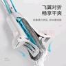 美丽雅胶棉拖把34cm伸缩杆139cm2拖头吸水海绵干湿两用免手洗一拖净2025 实拍图