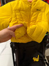 巴拉巴拉童装儿童棉服男童女童外套冬装棉衣绣花宝宝衣服 中黄30419 90 实拍图