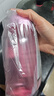 特百惠（Tupperware）乐趣550ML塑料杯夏季男女学生便携运动水杯子大容量双饮口 柔蜜粉 实拍图