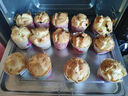 展艺蛋糕纸杯奶油萌熊100只 空气炸锅烤箱马芬纸杯蛋糕点烘焙模具新年 实拍图