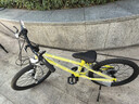 途锐达2025新款超轻儿童自行车6-12岁男孩脚踏车小孩学生单车20寸青柠绿 实拍图