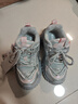 哈比熊（HOBIBEAR）童鞋加绒保暖儿童棉鞋冬季轻便男女童运动休闲鞋441021银色31码 实拍图