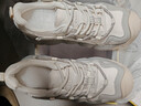 骆驼（CAMEL）【迪丽热巴同款】柠萌丑萌鞋女运动休闲鞋 L25A202062 米白/灰 40 实拍图