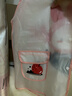 牧萌儿童雨衣男童女童防水全身雨披幼儿园小学生雨具 粉色草莓兔 S 实拍图