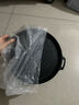 麦饭石烤肉盘家用不粘锅铁板烧韩式烤肉锅电磁炉卡式炉户外烤盘 太阳花烤盘 28cm 实拍图