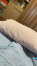 水星家纺枕头枕芯酒店枕头护颈枕头芯家用单个纯棉抗菌可水洗低枕48x74cm 实拍图
