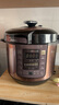 美的（Midea） 电压力锅电高压锅家用大容量多功能定时预约高压电饭煲电饭锅 可煮小米粥2-3-5-8人用 推荐款【6L大容量 双胆】（5-12人） 6L 实拍图