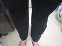 匹克针织运动裤男冬季跑步加绒梭织长裤休闲裤运动服男直筒裤束脚裤子 【秋冬加绒束脚裤4007】黑色 L (175) 实拍图