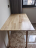 贵润北欧全实木餐桌家用小户型餐桌椅组合4人6人原木色长方形吃饭桌子 120*70单桌(全实木) 实拍图