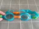 速比涛（Speedo）海洋Q队安全柔软儿童习泳泳镜游泳装备 蓝色/绿色 实拍图