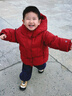齐齐熊（ciciibear）[90绒子三防蓄热]齐齐熊羽绒服宝宝冬季儿童红色新年面包服红品 新年红-白鸭绒-男女同款 100 【充绒量短款88.3g/长款132g 实拍图