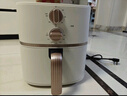 美的（Midea）空气炸锅免翻面易用双旋钮 家用实用大容量5.3L 多功能空气炸锅蒸烤一体 金属内腔  MF-KZE535J5 实拍图