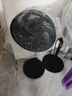 美的（Midea）【超级单品】七叶轻音立式电风扇家用柔风落地扇台式桌面小型风扇大风量节能摇头宿舍电扇 SAF30AB 实拍图